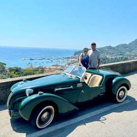 De Génova | Viagem de 1 dia a Portofino num carro clássico