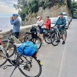 From Santa Margherita: Ebike Tour along the Italian Riviera