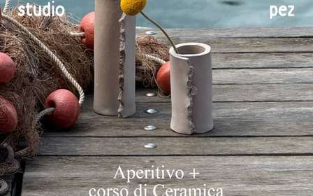 Ceramics Course in Santa Margherita Ligure with Aperitif