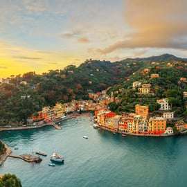 Privat tur till Portofino från Genua med Castello Brown