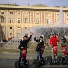 Passeio de Segway pelo centro histórico de Gênova