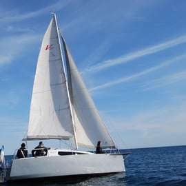 Segling i Tigulliobukten med skeppare från Rapallo