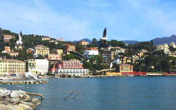 Santa Margherita Ligure-i sétatúra Villa Durazzóval