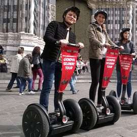 Passeio de Segway pelo centro histórico de Gênova