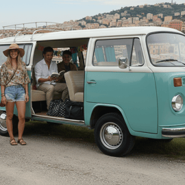 Genoa Hippie Van Tour to the Viewpoints, with Wine