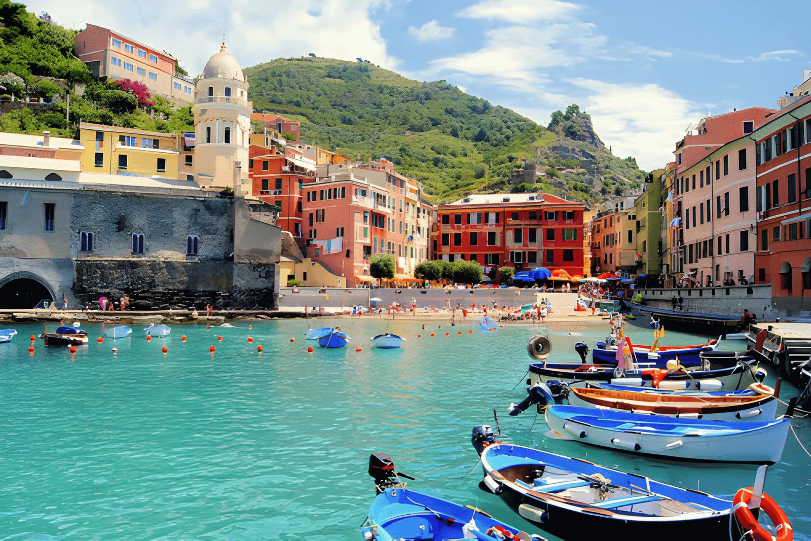 Från Milano: Dagsutflykt till Genua med privat båtresa till Portofino