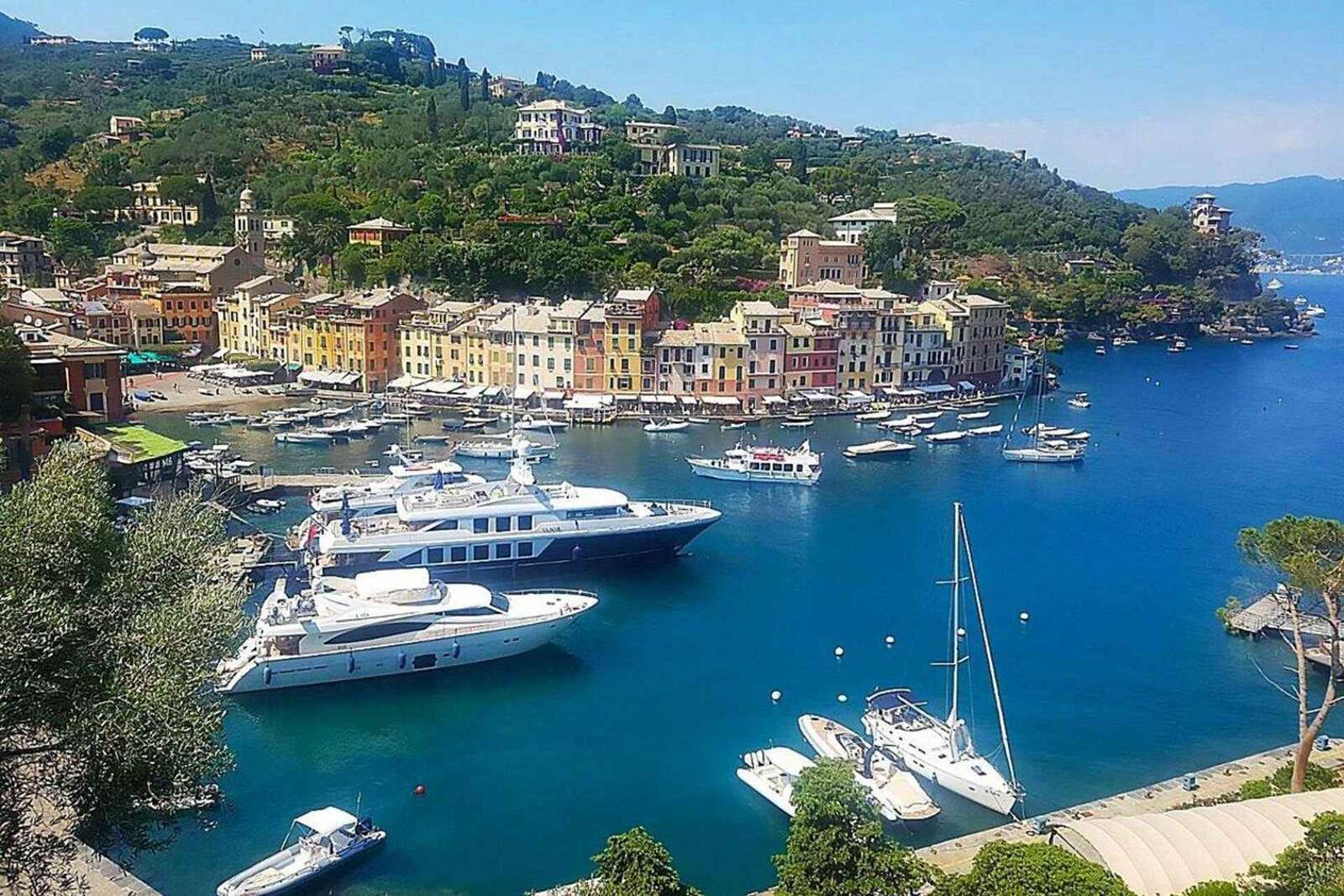 Genua: Ganztagestour mit dem Boot nach San Fruttuoso, Portofino und ...
