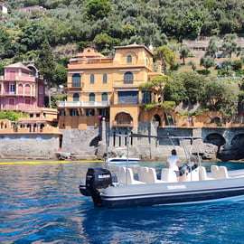 Båtturer till Portofinos udde och San Fruttuoso