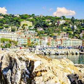 Privat tur till Portofino från Genua med Castello Brown