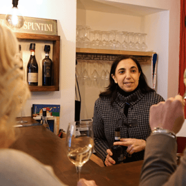 Dégustation de vin dans le centre de Gênes