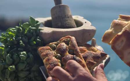 Ligurian Cooking Class on a Bogliasco Sea Terrace