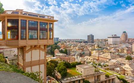 Génova: Visita Panorámica Guiada de la Ciudad con Funicular y Merienda