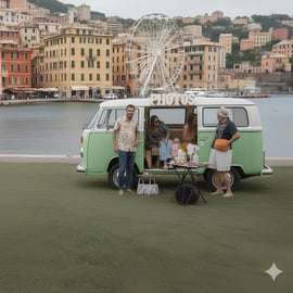 Genoa Hippie Van Tour to the Viewpoints, with Wine