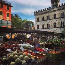 Food tour em Chiavari: centro histórico e aperitivo