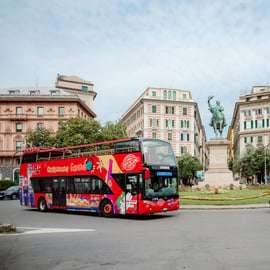 Автобус Hop-on Hop-off в Генуе: два маршрута на 24 или 48 часов
