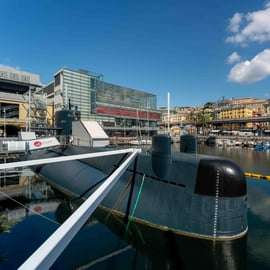Genua: Maritiem Museum Galata en onderzeeër Nazario Sauro
