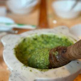 Focaccia och pesto: matlagningskurs i Genua