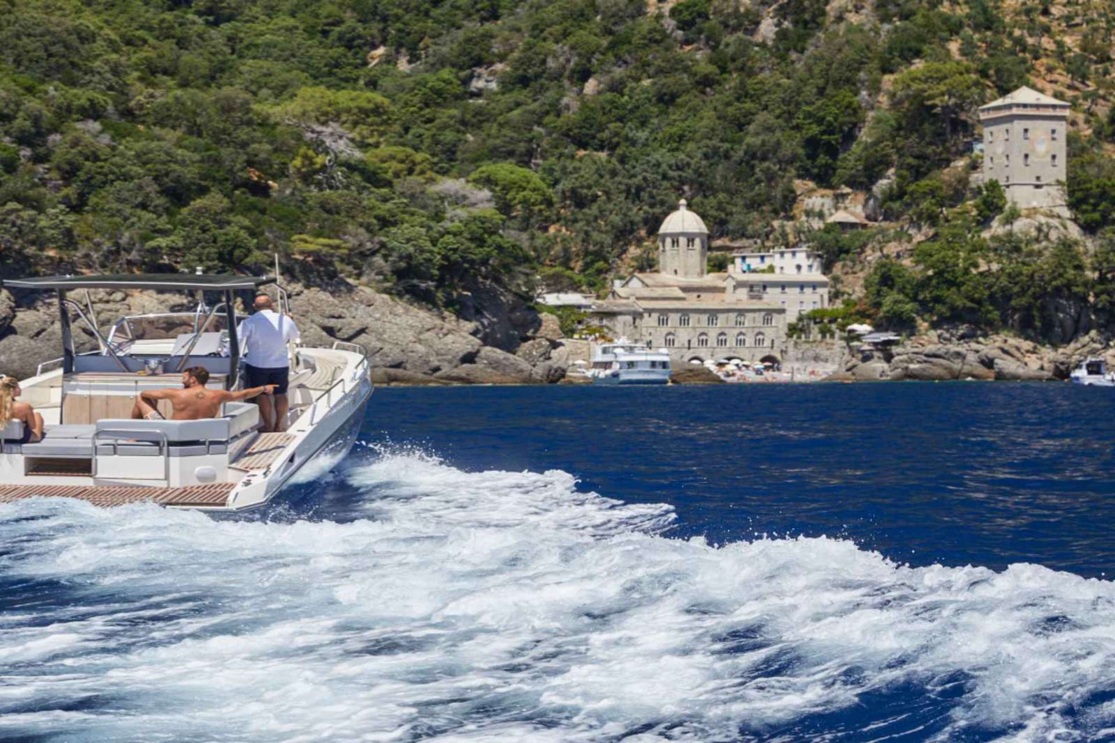 Excursion en bateau à Portofino sur un Seawalker 33