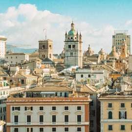 Passeio a pé particular pelo centro histórico de Gênova