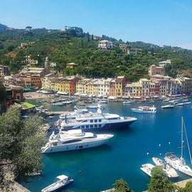 Genua: Ganztagestour mit dem Boot nach San Fruttuoso, Portofino und ...