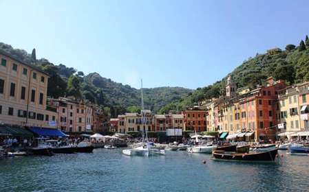 From Genoa: Boat Tour to Portofino with Free Time to Explore