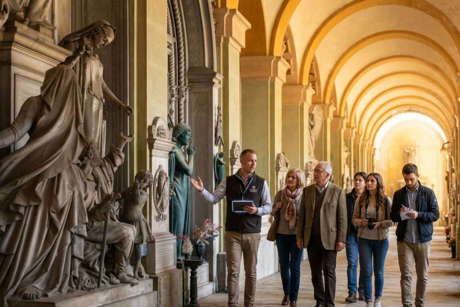 Tour del cimitero di Staglieno e dei murales di Marassi